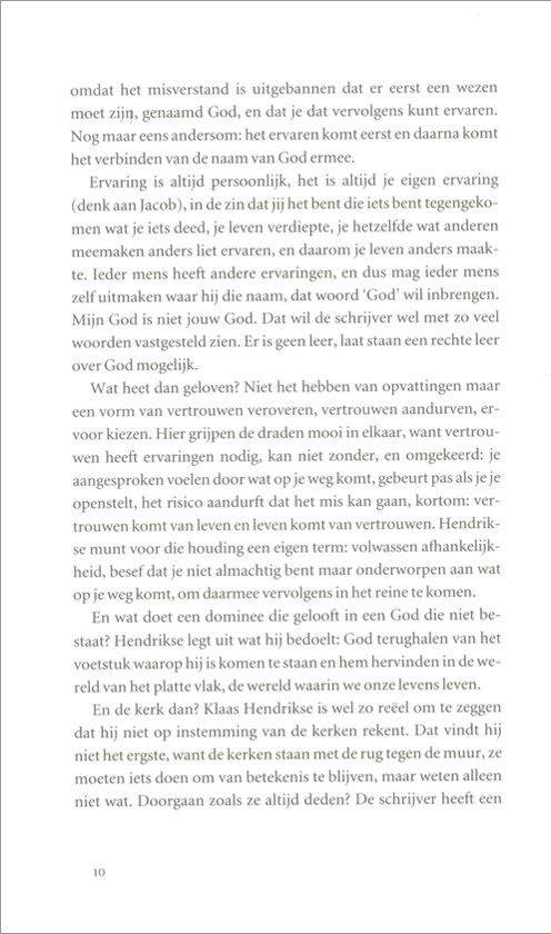 Geloven in een God die niet bestaat