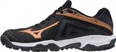 Mizuno Wave Lynx - Sportschoenen - Korfbal - TF (Turf) - Black/White