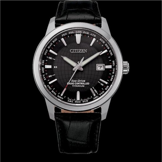 Citizen Super Titanium Horloge - Citizen heren horloge - Zilver - diameter  43 mm -... | bol