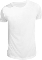 SOLS T-shirt met korte mouwen van Unisex Sublima (Wit)