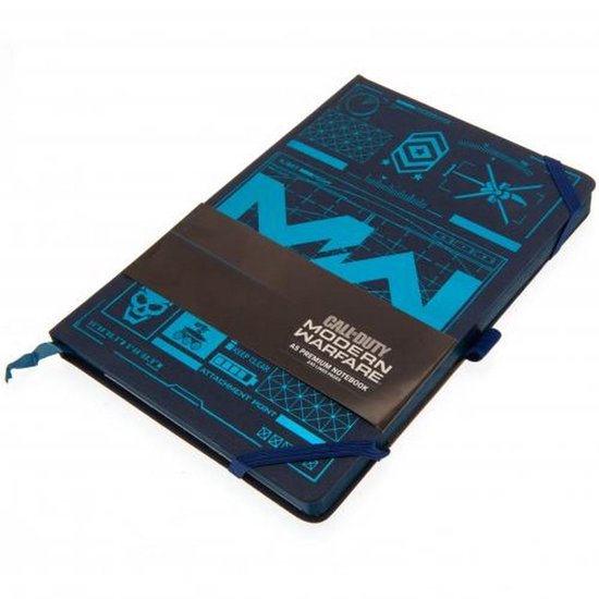 Codm Sticker Notebook Call Of Duty Modern Warfare Premium Notebook (Blauw) | bol.com