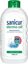 Sanicur Dermo Oil Bad en Douchegel - 4x 1000ml - Voordeelverpakking