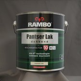 Rambo Pantser Lak Dekkend Hoogglans 2,5 liter - Ivoorwit