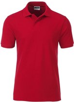 James and Nicholson Heren Basis Polo (Rood)