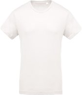 Kariban Heren Organische Bemanningsleden Hals T-Shirt (Crème)