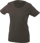 James and Nicholson Dames/dames Basic T-Shirt (Grafiet)