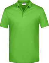 James And Nicholson Heren Basis Polo Shirt (Kalk groen)