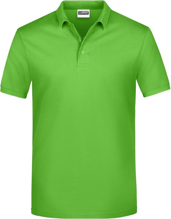 Nu Durven cent James And Nicholson Heren Basis Polo Shirt (Kalk groen) | bol.com