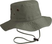 Beechfield Unisex Outback UPF50 Bescherming Zomermuts / Hoofddeksel (Olijfgroen)