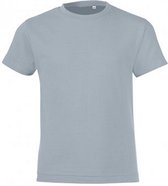 SOLS Kinderen/Kinderen Regent Korte Mouwen Aangepast T-Shirt (Puur Grijs)