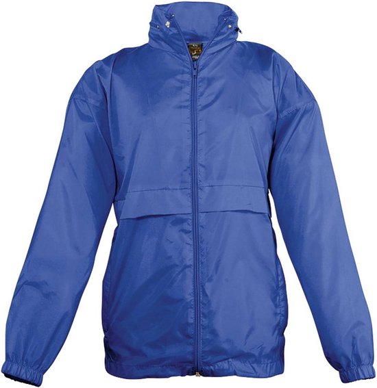 SOLS Kinderen Unisex Surf Windbreaker Jacket (waterbestendig en winddicht) (Koningsblauw)