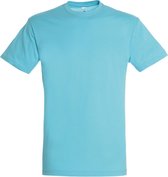 SOLS Heren Regent T-Shirt met korte mouwen (Aqua)