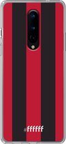 OnePlus 8 Pro Hoesje Transparant TPU Case - AC Milan #ffffff