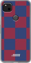 Google Pixel 4a Hoesje Transparant TPU Case - FC Barcelona #ffffff