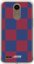 LG K10 (2018) Hoesje Transparant TPU Case - FC Barcelona