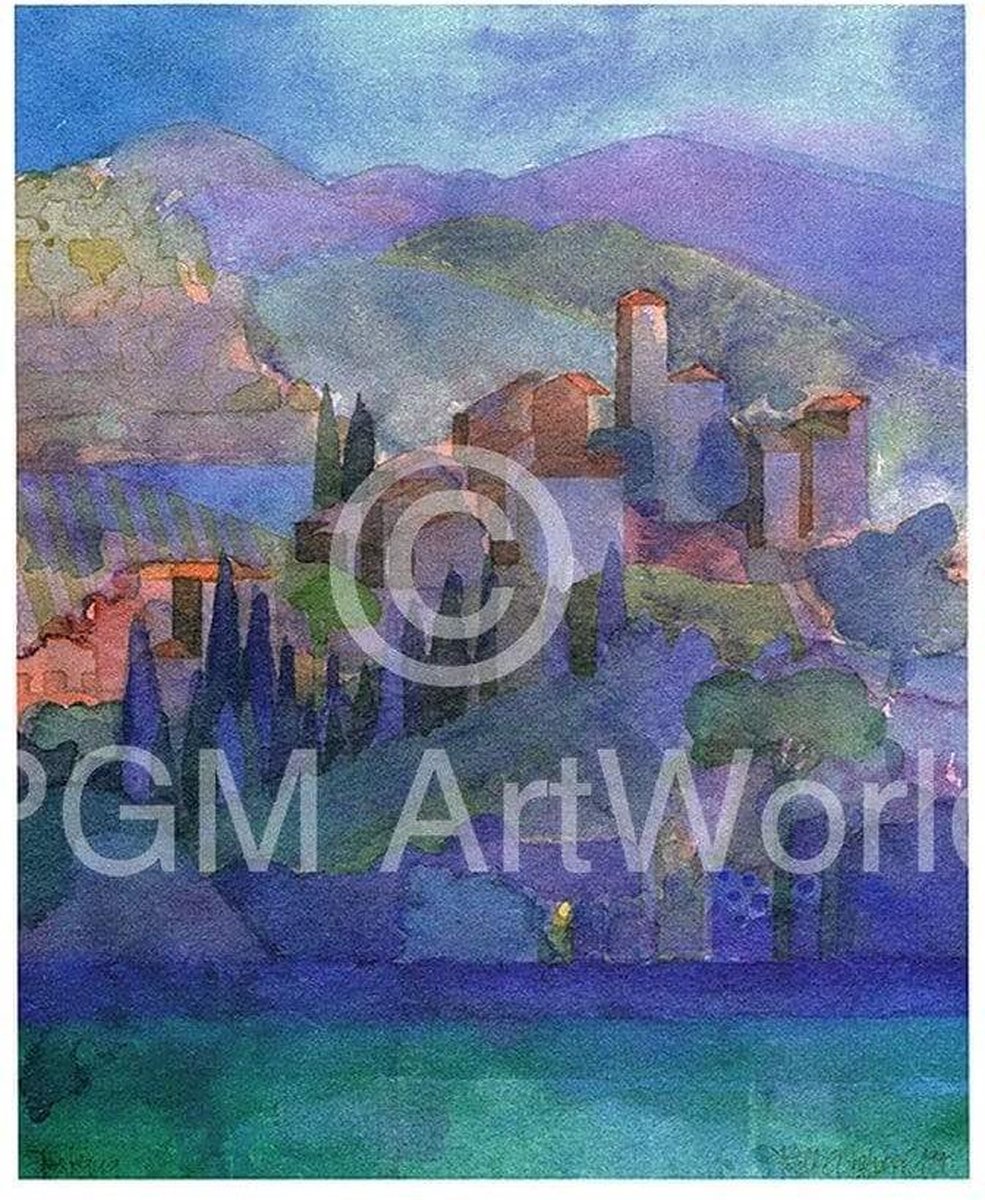 PGM Kunstdruk Ralf Westphal - Pietrabuona, Toskana 50x70cm Divers