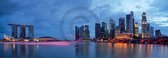 Shutterstock - Panorama of Singapore Kunstdruk 95x33cm