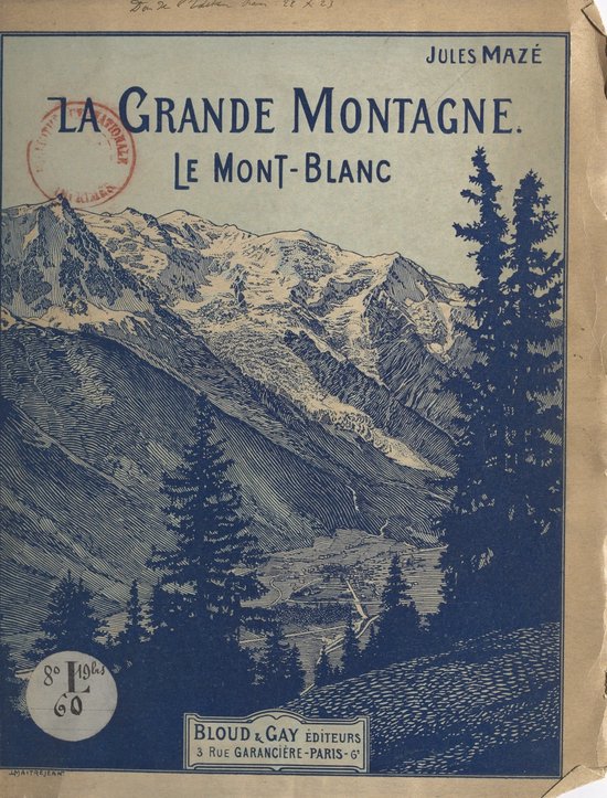 La grande montagne - cover