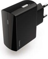 Hama Oplader 2.4 A Zwart