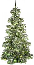 Xmasdeco - Luxe Nordmann kunstkerstboom groen verfrissend 240cm