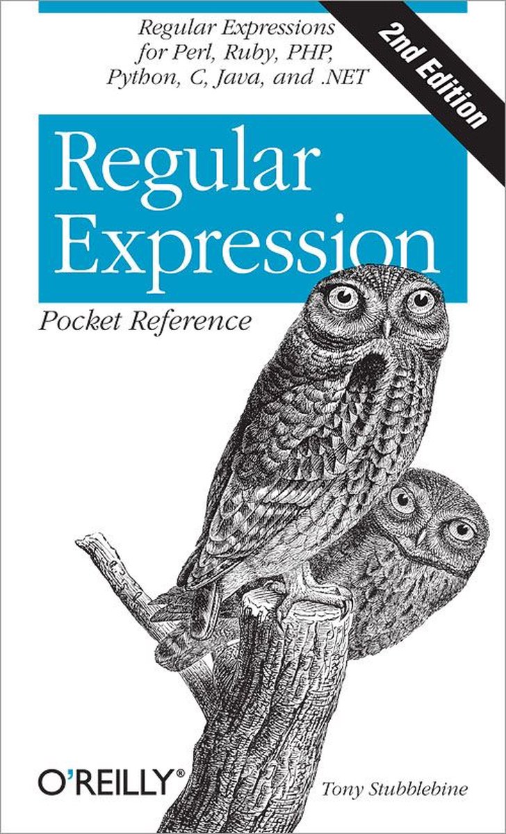 Omslag van Regular Expression Pocket Reference