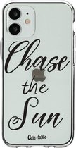 Casetastic Apple iPhone 12 Mini Hoesje - Softcover Hoesje met Design - Chase The Sun Print