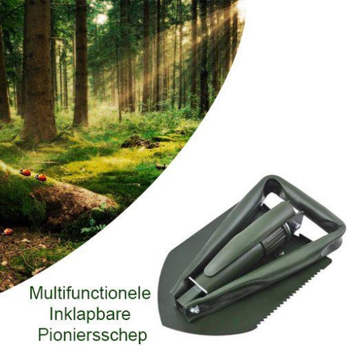 Multifunctionele Inklapbare Legerschep