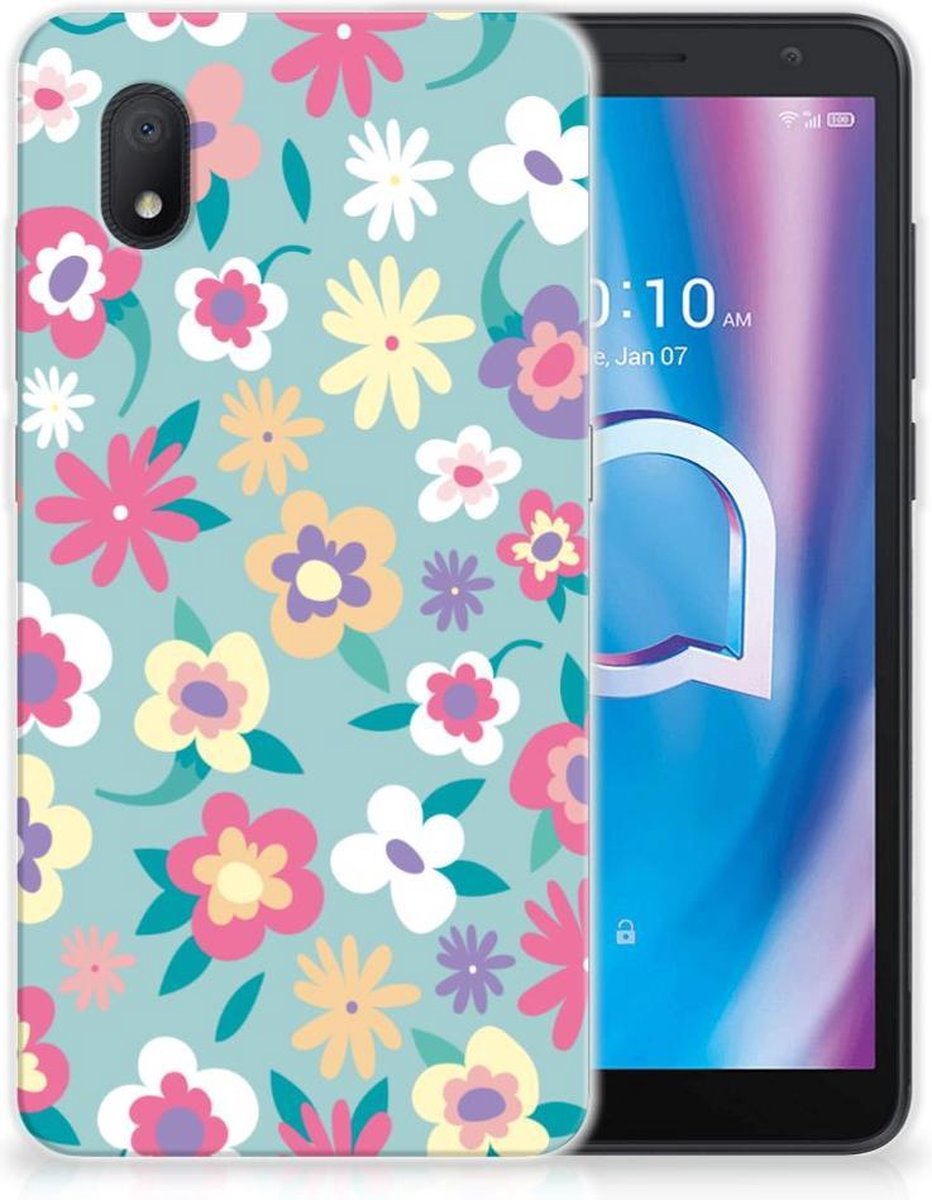 Alcatel 1B (2020) TPU Case Flower Power