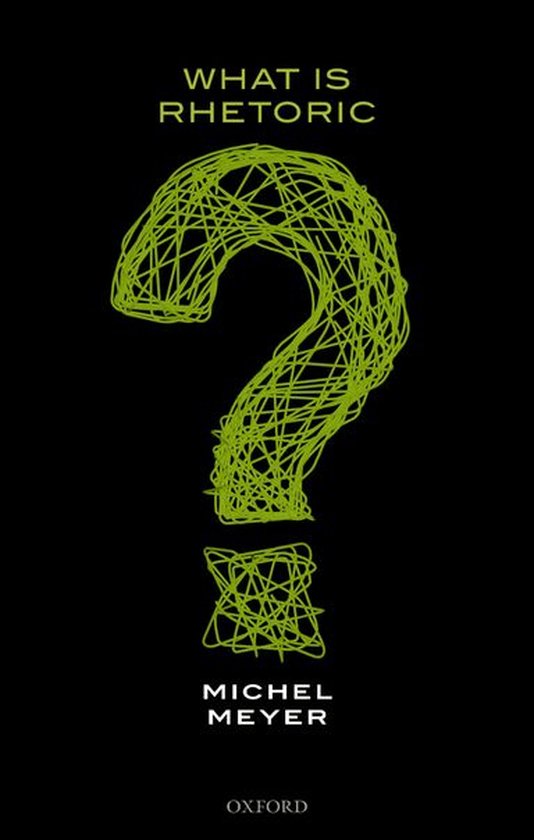 What is Rhetoric? - cover