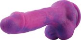Dildo KlicLok Small 15-20 CM Paars