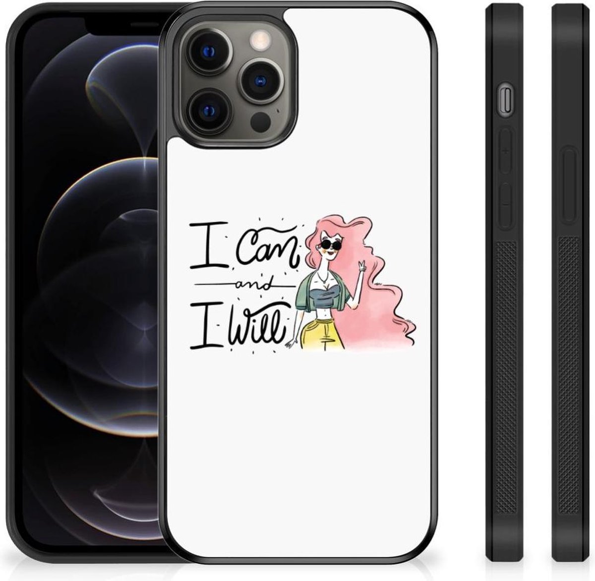 iPhone 12 Pro Max Bumper Hoesje i Can
