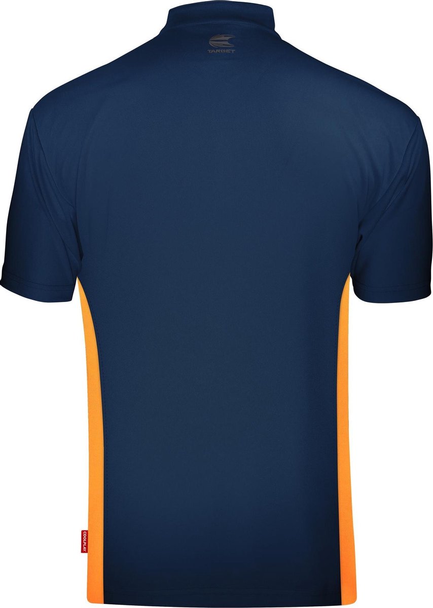 Target Coolplay Collarless Shirt Vinyl Dark Blue/Orange Dart Shirt