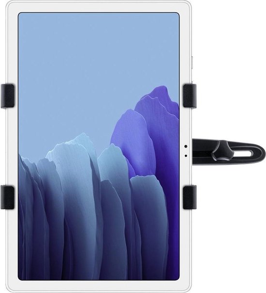 Shop4 - Samsung Galaxy Tab A7 10.4 (2020) Autohouder Hoofdsteun Tablet  Houder Zwart | bol