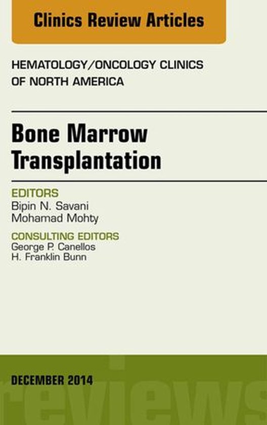 The Clinics: Internal Medicine Volume 28-6 - Bone Marrow Tra ... - cover