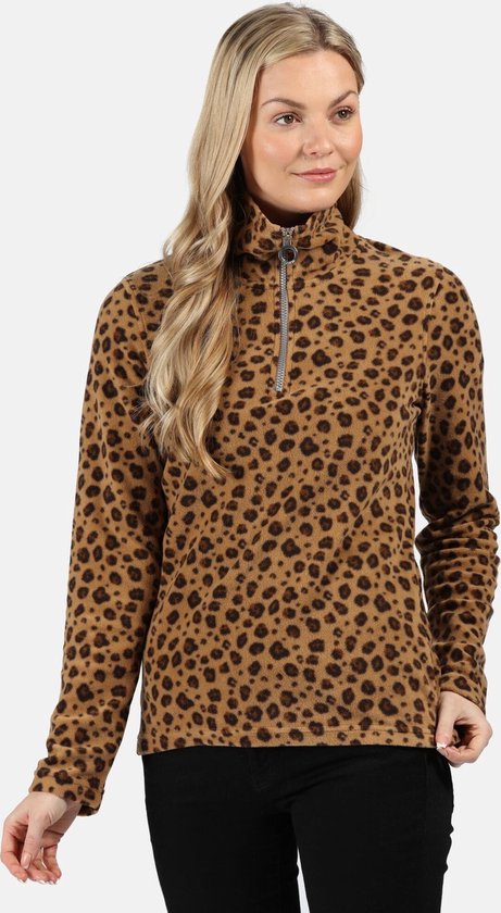 Leela Lichtgewichte Fleece met print en 