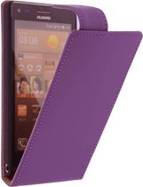 Wicked Narwal | Classic Flip Hoes voor Huawei Huawei Ascend G6 4G Paars
