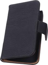 Wicked Narwal | Bark bookstyle / book case/ wallet case Hoes voor Huawei Huawei Ascend Y300 Zwart