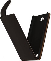 Wicked Narwal | Classic Flip Hoes voor sony Xperia E3 D2203 Zwart