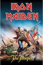 Iron Maiden Textiel Poster The Trooper Multicolours