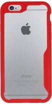 Wicked Narwal | Focus Transparant Hard Cases voor iPhone 6 Rood