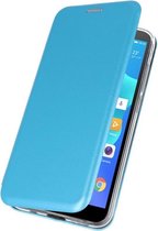 Wicked Narwal | Slim Folio Case voor Huawei Y5 Lite / Y5 Prime 2018 Blauw