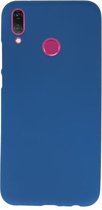 Wicked Narwal | Color TPU Hoesje voor Huawei Y9 2019 Navy