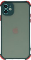 Wicked Narwal | Schokbestendig Kleurcombinatie Hard Case iPhone 11 Donker Groen