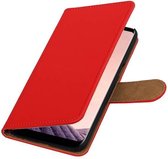 Wicked Narwal | bookstyle / book case/ wallet case Hoesje voor Samsung Galaxy S8 Rood