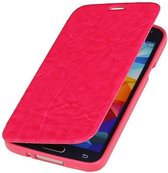 Wicked Narwal | Easy Booktype hoesje voor Samsung Galaxy S5 mini G800F Roze