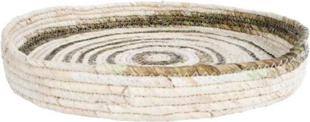 Gifts Amsterdam Schaal Tom 42 Cm Riet Naturel