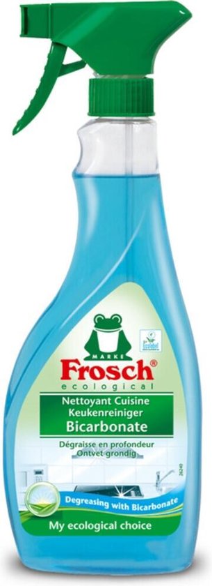 8x Frosch Keukenreiniger Bicarbonate Spray 500 ml