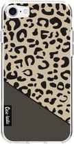 Casetastic Apple iPhone 7 / iPhone 8 / iPhone SE (2020) Hoesje - Softcover Hoesje met Design - Leopard Mix Green Print