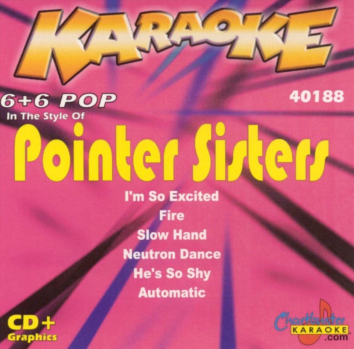 Afbeelding van product Chartbuster Karaoke: The Pointer Sisters