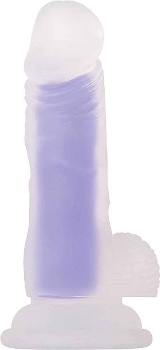 Goedkoopste Evolved Luminous Glow In The Dark Dildo Mini Paars